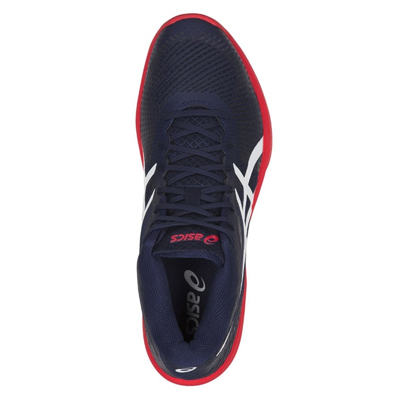 Chaussures de volley-ball Asics Volley Elite Ff Mt M B700N-400 bleu marine bleu marine 2