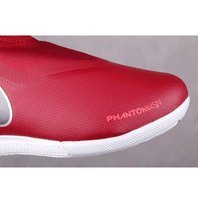 Chaussures d'intérieur Nike Phantom Vsn Academy Df Ic Jr AO3290-606 rouge rouge 2
