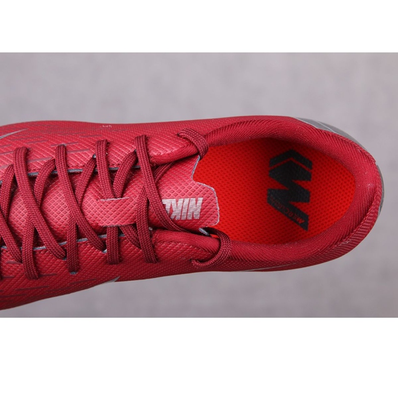 Chaussures de football Nike Mercurial Vapor 12 Academy Gs Mg Jr AH7347-606 rouge rouge 2