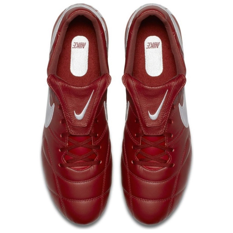 Nike Les chaussures de football Nike Premier Ii Fg M 917803-606 rouge rouge 2