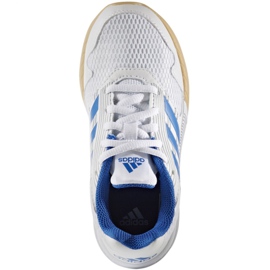 Chaussures Adidas Alta Run Jr BA9426 blanche 1