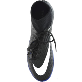 Chaussures d'intérieur Nike Hypervenom X Phelon 3 Df Ic M 917768-002 noir noir 1