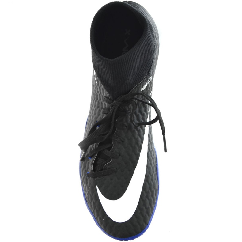 Chaussures d'intérieur Nike Hypervenom X Phelon 3 Df Ic M 917768-002 noir noir 1