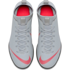 Nike Mercurial Superfly X 6 Club Tf Jr AH7345 060 chaussures de football blanc blanche blanche 1 Nike Mercurial Superfly X 6 Club Tf Jr AH7345 060 chaussures de football blanc blanche blanche 1