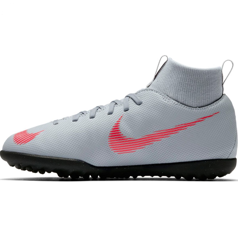 Nike Mercurial Superfly X 6 Club Tf Jr AH7345 060 chaussures de football blanc blanche blanche 2 Nike Mercurial Superfly X 6 Club Tf Jr AH7345 060 chaussures de football blanc blanche blanche 2