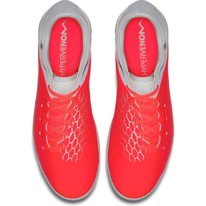 Chaussures d'intérieur Nike Hypervenom Phantom X 3 Academy Ic M AJ3814-600 blanc rouge 1