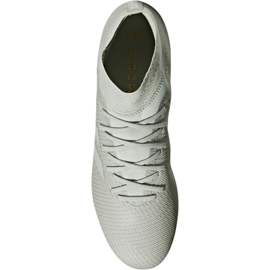 Chaussures de football Adidas Nemeziz 18.3 Fg M DB2110 blanche blanche 1