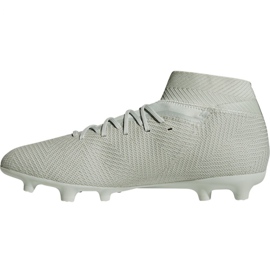 Chaussures de football Adidas Nemeziz 18.3 Fg M DB2110 blanc blanc 2