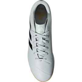 Chaussures indoor adidas Nemeziz Tango 18.4 En M DB2256 blanc blanc 1