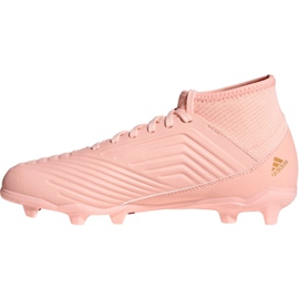 Chaussures de foot Adidas Predator 18.3 Fg Jr DB2317 rose rose 1