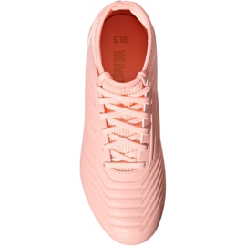 Chaussures de foot Adidas Predator 18.3 Fg Jr DB2317 rose rose 2