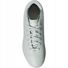 Les chaussures de football adidas Nemeziz 18.4 FxG Jr DB2356 multicolore blanche 1