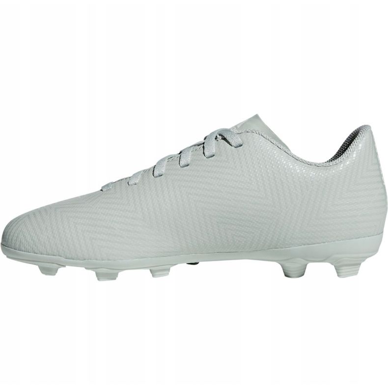 Les chaussures de football adidas Nemeziz 18.4 FxG Jr DB2356 multicolore blanc 2
