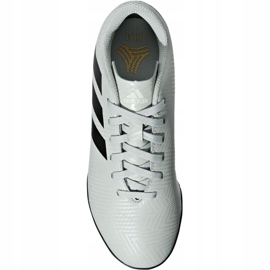 Chaussures de foot Adidas Nemeziz Tango 18.4 Tf Jr DB2380 multicolore blanche 1