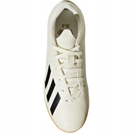 Chaussures indoor adidas X Tango 18.4 In Jr DB2432 multicolore blanche 1