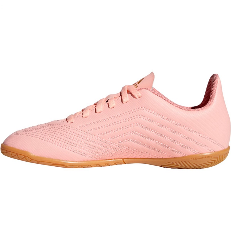 Chaussures indoor adidas Predator Tango 18.4 In Jr DB2337 multicolore rose 1