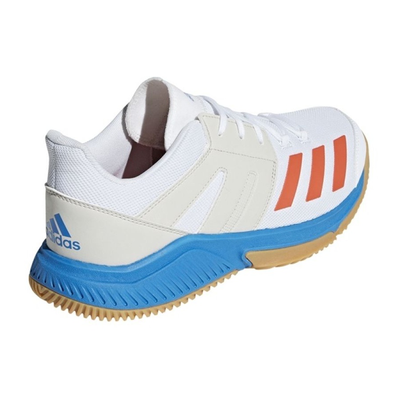 Chaussure de handball Adidas Essence M B22589 blanche blanche 1 Chaussure de handball Adidas Essence M B22589 blanche blanche 1