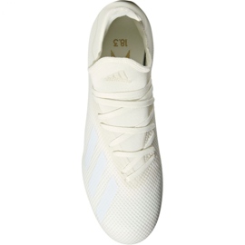 Chaussures de foot Adidas X 18.3 Fg M DB2184 blanche multicolore 2