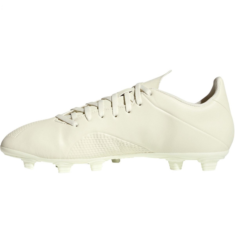 Chaussures de foot Adidas X 18.4 Fg M DB2187 beige blanc 1