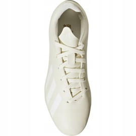 Chaussures de foot Adidas X 18.4 FxG Jr DB2421 blanche blanche 2 Chaussures de foot Adidas X 18.4 FxG Jr DB2421 blanche blanche 2