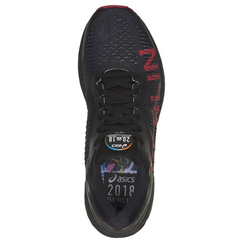Chaussures de course Asics Gel Kayano 25 Berlin M 1011A133-001 le noir multicolore 2