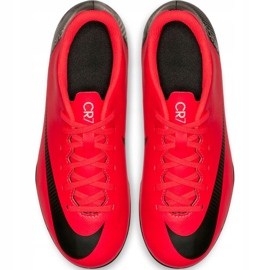 Chaussures de football Nike Mercurial Vapor 12 Club Gs CR7 FG / MG Jr AJ3095-600 multicolore rouge 2 Chaussures de football Nike Mercurial Vapor 12 Club Gs CR7 FG / MG Jr AJ3095-600 multicolore rouge 2