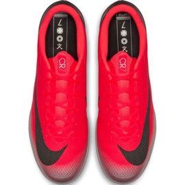 Chaussures d'intérieur Nike Mercurial Vapor X 12 Academy CR7 Ic M AJ3731-600 rouge rouge 1