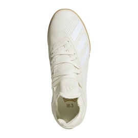 Chaussures de foot Adidas X Tango 18.3 In Jr DB2427 blanc blanc 1