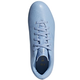 Chaussures de football Adidas Nemeziz Messi 18.4 FxG Jr DB2368 multicolore bleu 2