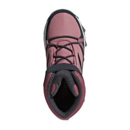 Chaussures Adidas Terrex Snow Cf Cp C Jr AC7965 rose 1
