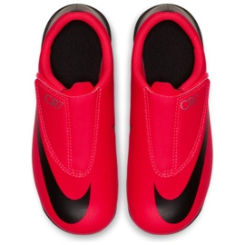 Nike Mercurial Vapor 12 Club Ps V CR7 Mg Jr AJ3096-600 multicolore rouge 2