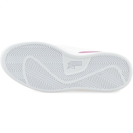 Puma Smash v2 Buck Jr 365182 06 blanc rose 2