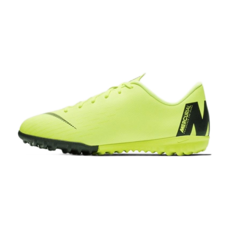 Chaussures de football Nike Mercurial VaporX 12 Academy Gs Tf Jr AH7342-701 multicolore jaune 1