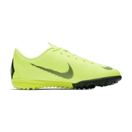Chaussures de football Nike Mercurial VaporX 12 Academy Gs Tf Jr AH7342-701 multicolore jaune 3