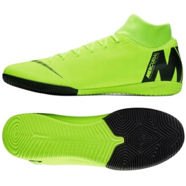Chaussures d'intérieur Nike Merurial Superflyx 6 Academy Ic M AH7369-701 multicolore jaune 3