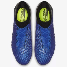 Nike Hypervenom Phantom 3 Elite Dynamic Fit Fg M AJ3803-400 chaussures de football bleu marine bleu marine 2
