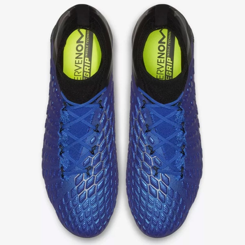 Nike Hypervenom Phantom 3 Elite Dynamic Fit Fg M AJ3803-400 chaussures de football bleu marine bleu marine 2