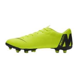 Chaussures de football Nike Mercurial Vapor 12 Academy Fg M AH7375-701 jaune jaune 1