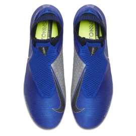 Nike Phantom Vsn Elite Df Sg Pro Ac M AO3264-400 chaussures de football bleu bleu 1 Nike Phantom Vsn Elite Df Sg Pro Ac M AO3264-400 chaussures de football bleu bleu 1