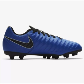 Nike Jnr Tiempo Legend 7 Club Mg Jr AO2300-400 chaussures de football multicolore bleu 1