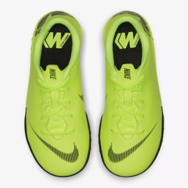 Chaussures de football Nike Mercurial VaporX 12 Academy Tf Jr AH7353-701 jaune jaune 8