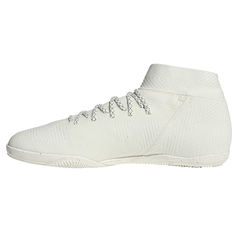 Chaussures d'intérieur adidas Nemeziz 18.3 In M D97989 blanc blanc 1