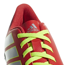 Chaussures de foot Adidas Nemeziz Messi 18.4 Tf Jr CM8642 multicolore rouge 2