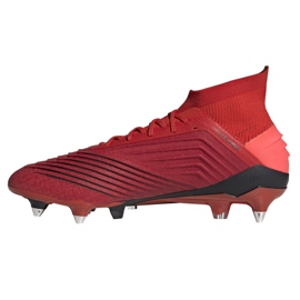 Chaussures de foot Adidas Predator 19.1 Sg M D98054 rouge rouge 1