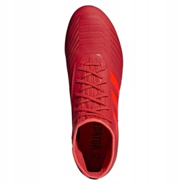 Chaussures de foot Adidas Predator 19.2 Fg M D97940 multicolore rouge 2 Chaussures de foot Adidas Predator 19.2 Fg M D97940 multicolore rouge 2