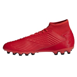 Chaussures de football Adidas Predator 19.3 Ag M D97944 rouge rouge 1