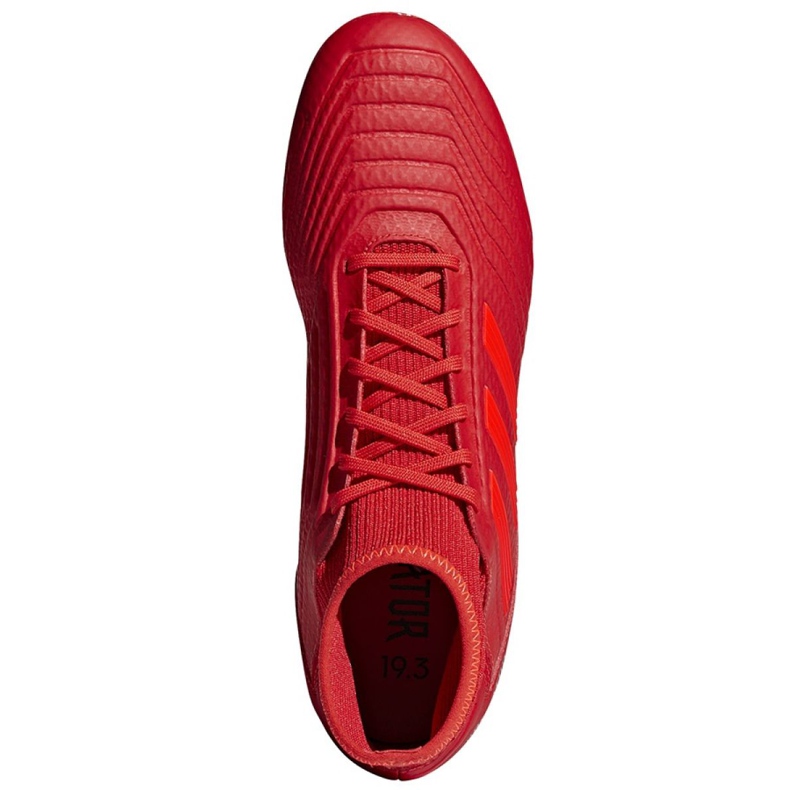 Chaussures de football Adidas Predator 19.3 Ag M D97944 rouge rouge 2 Chaussures de football Adidas Predator 19.3 Ag M D97944 rouge rouge 2