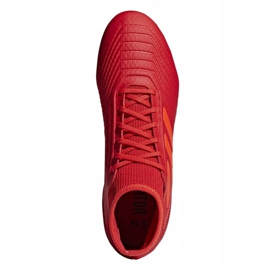 Chaussures de foot Adidas Predator 19.3 Fg M BB9334 multicolore rouge 2 Chaussures de foot Adidas Predator 19.3 Fg M BB9334 multicolore rouge 2
