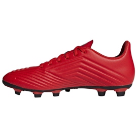 Chaussures de foot Adidas Predator 19.4 FxG M D97970 multicolore rouge 1 Chaussures de foot Adidas Predator 19.4 FxG M D97970 multicolore rouge 1