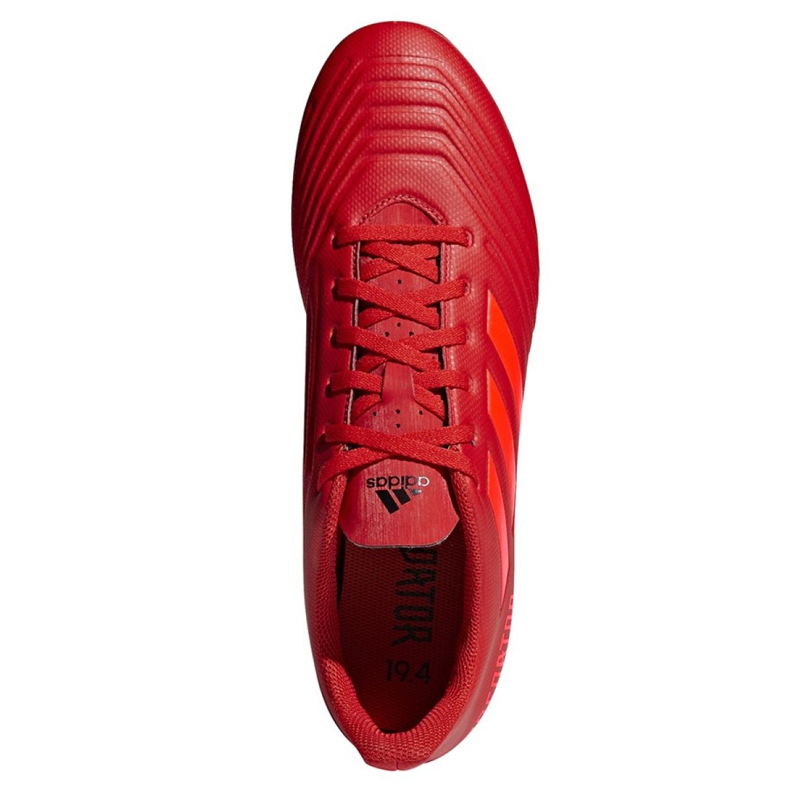 Chaussures de foot Adidas Predator 19.4 FxG M D97970 multicolore rouge 2 Chaussures de foot Adidas Predator 19.4 FxG M D97970 multicolore rouge 2